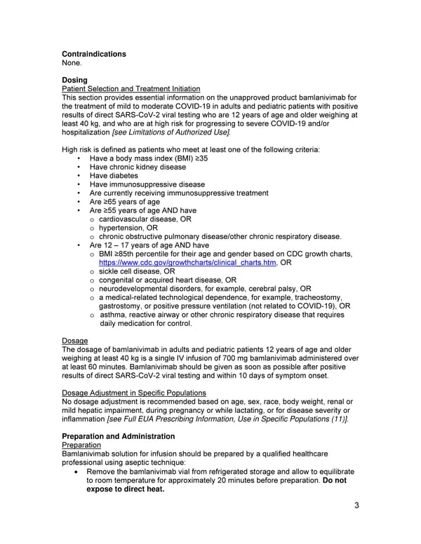 Fact Sheet for Health Care Providers - Page 3