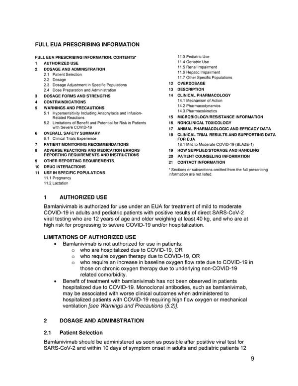 Fact Sheet for Health Care Providers - Page 9