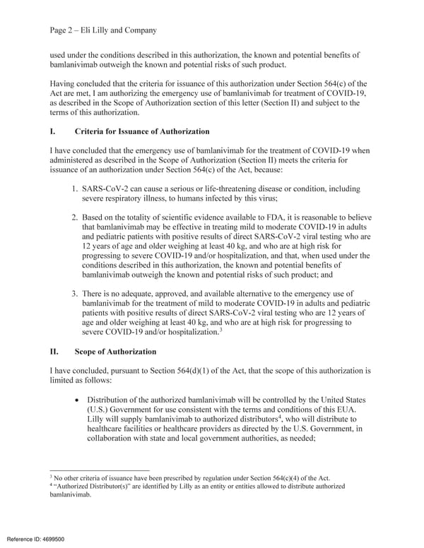 FDA Letter of Authorization - Page 2