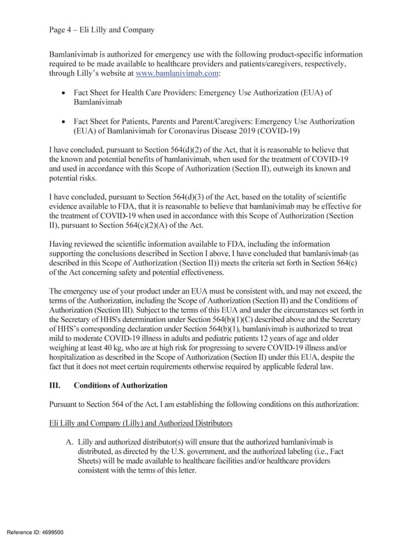 FDA Letter of Authorization - Page 4