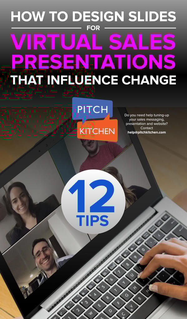How to Design Slides for Virtual Sales Presentations – that Influence Change - Page 1