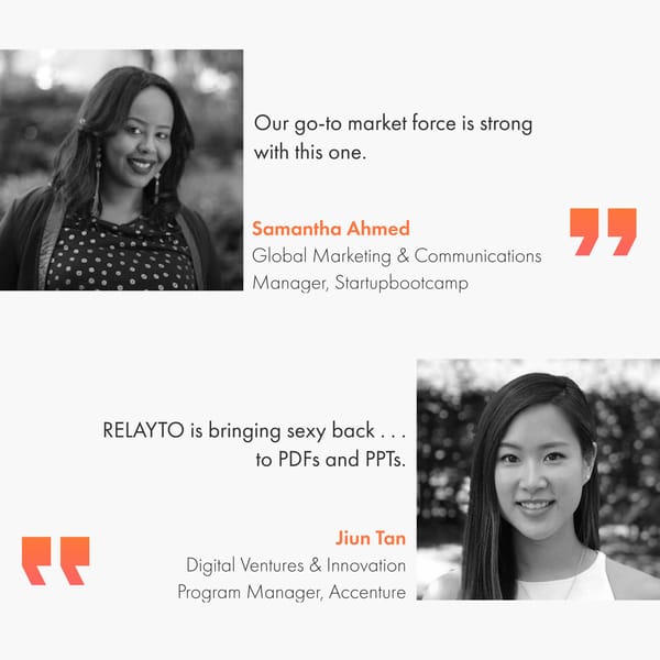 RELAYTO Press Kit - Page 15