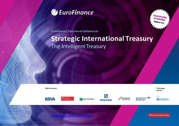 The Intelligent Treasury | EuroFinance | The Economist Group - Page 1