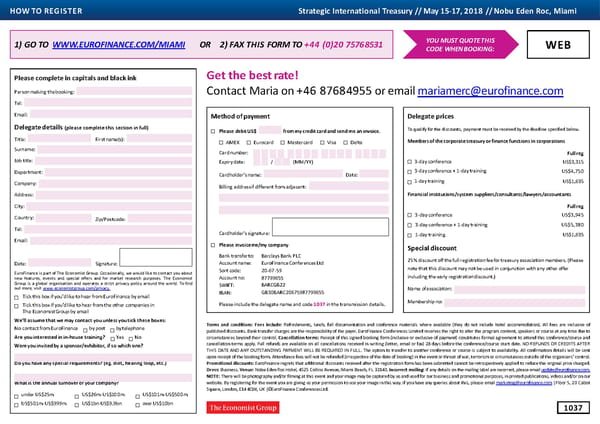 The Intelligent Treasury | EuroFinance | The Economist Group - Page 21