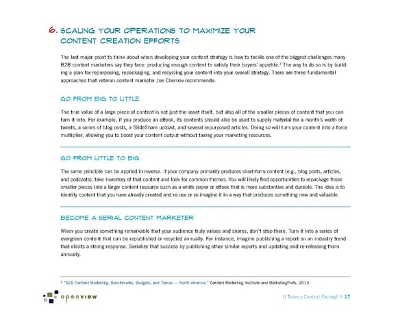 It Takes a Content Factory! - Page 23