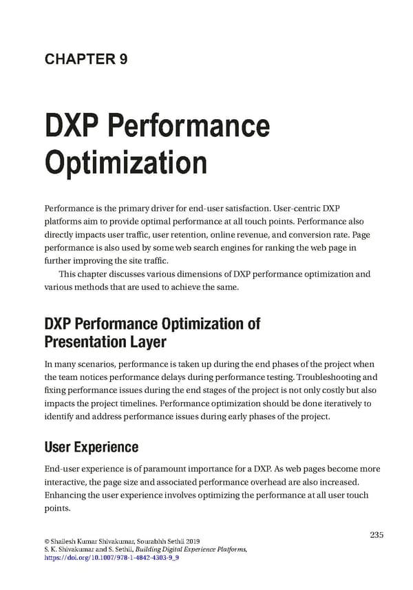 Building Digital Experience Platforms - Page 249