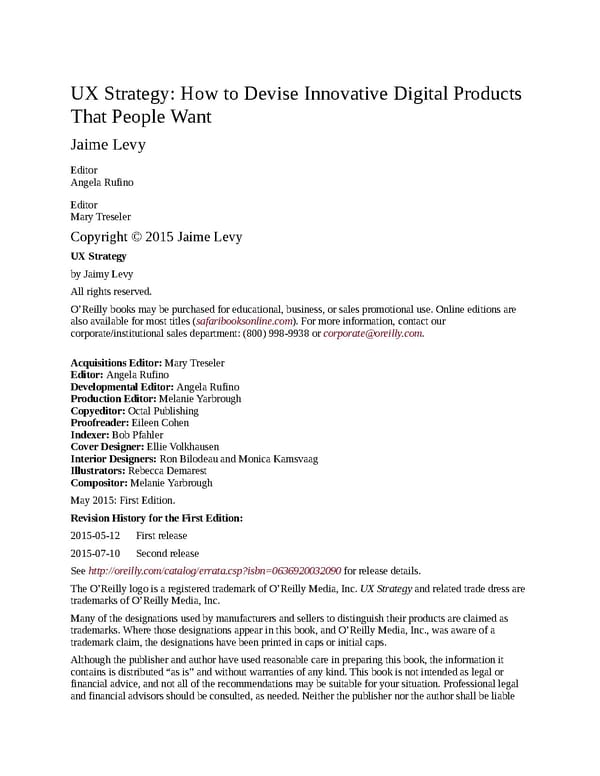UX Strategy: How to Devise Innovative Digital Products that People Want - Page 370