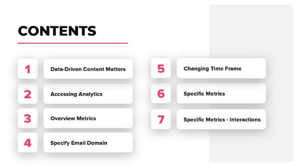 RELAYTO/ ANALYTICS Best Practices - Page 2