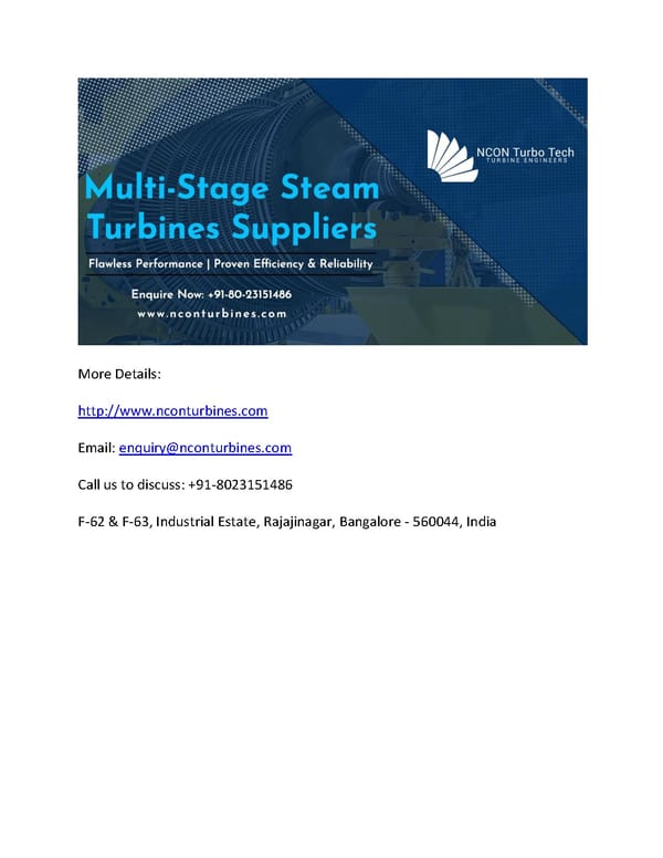 Steam Turbine Service Providers in India - Page 4