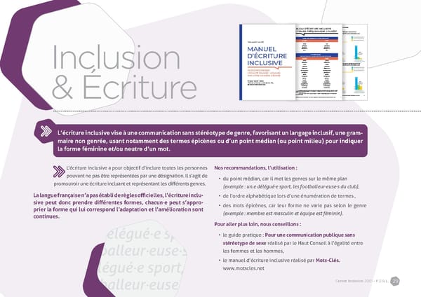 Carnet Inclusion FSGL - Edition 2021 - Page 29