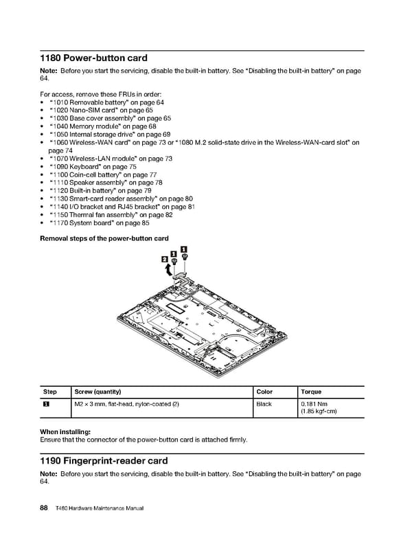 T480 Hardware Maintenance Manual - Page 94