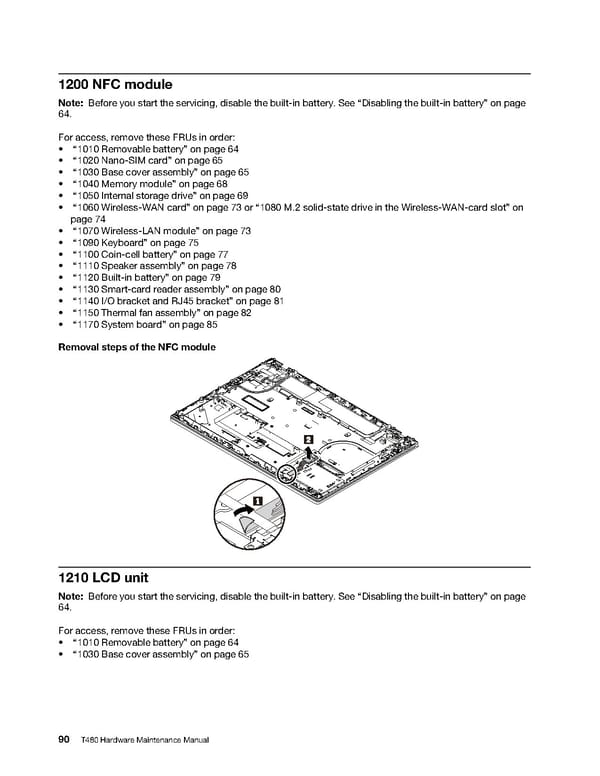 T480 Hardware Maintenance Manual - Page 96