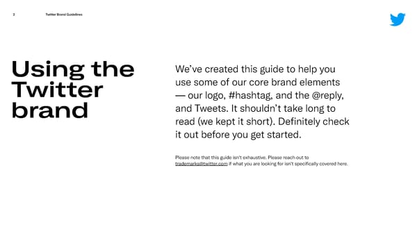 Twitter Brand Book - Page 2