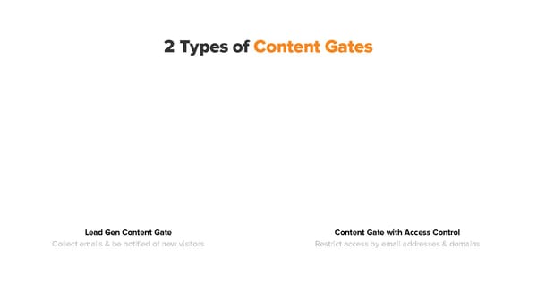 Flexible Content Gates - Page 2