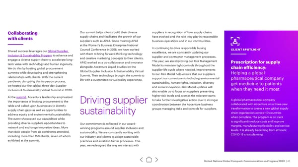 UN Global Compact | Accenture - Page 45