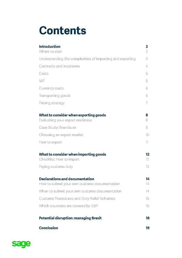 Sage Small Business Guide: Import and Export Flipbook - Page 2