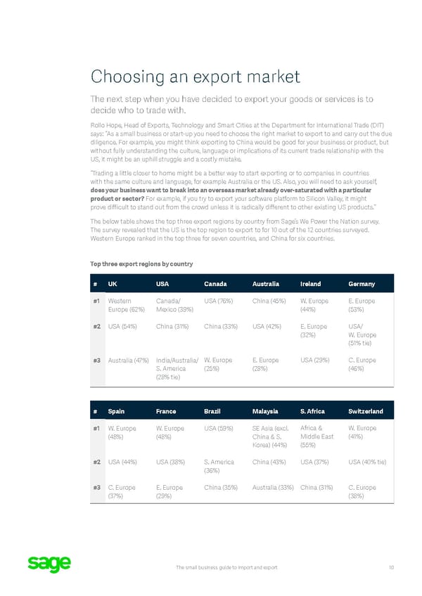 Sage Small Business Guide: Import and Export Flipbook - Page 10