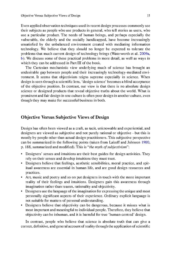 Human Experiential Design of Presence in Everyday - Page 25