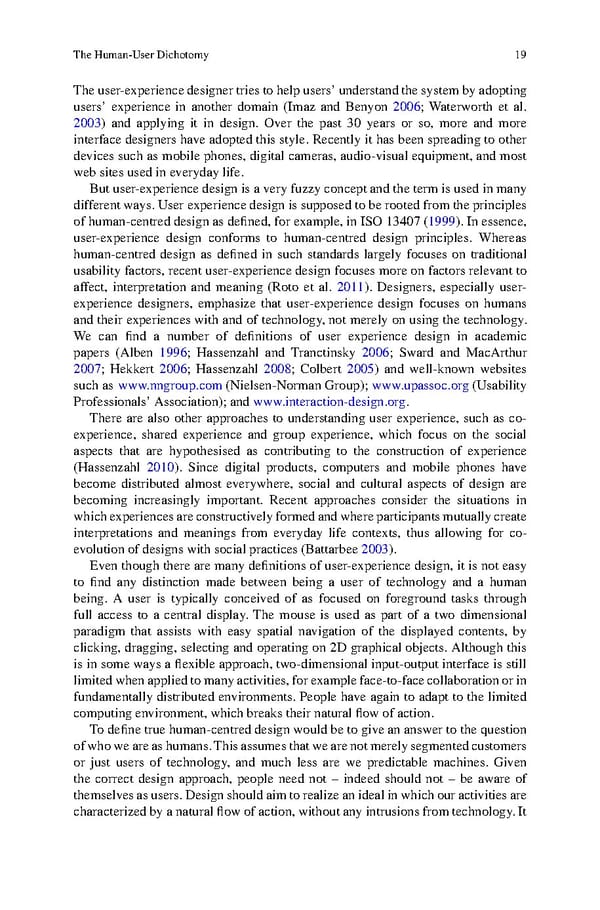 Human Experiential Design of Presence in Everyday - Page 29