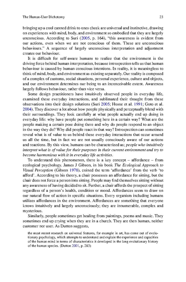 Human Experiential Design of Presence in Everyday - Page 33