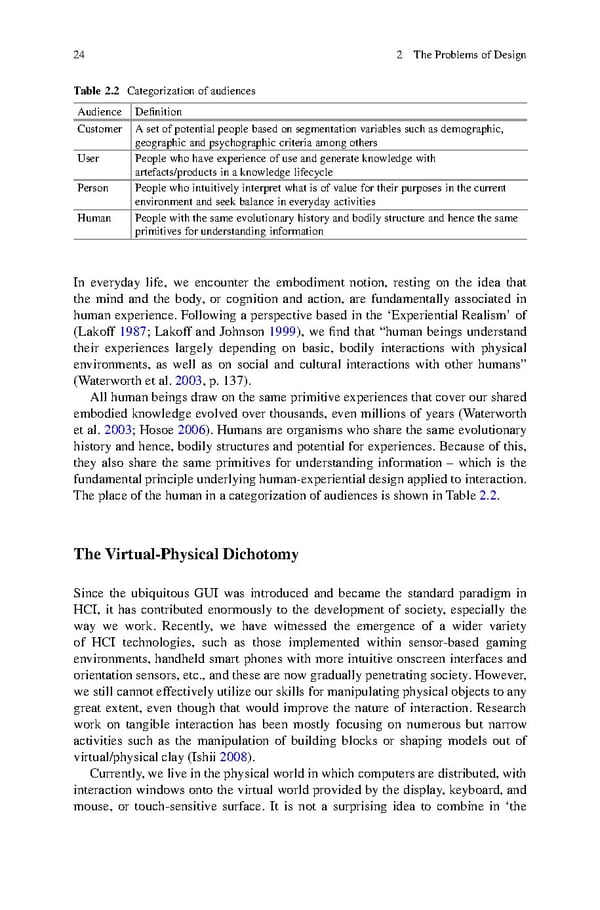 Human Experiential Design of Presence in Everyday - Page 34