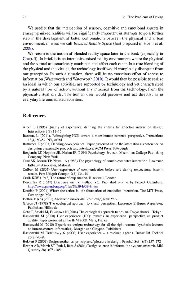 Human Experiential Design of Presence in Everyday - Page 36