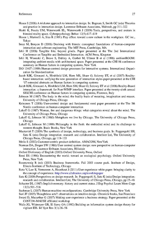 Human Experiential Design of Presence in Everyday - Page 37