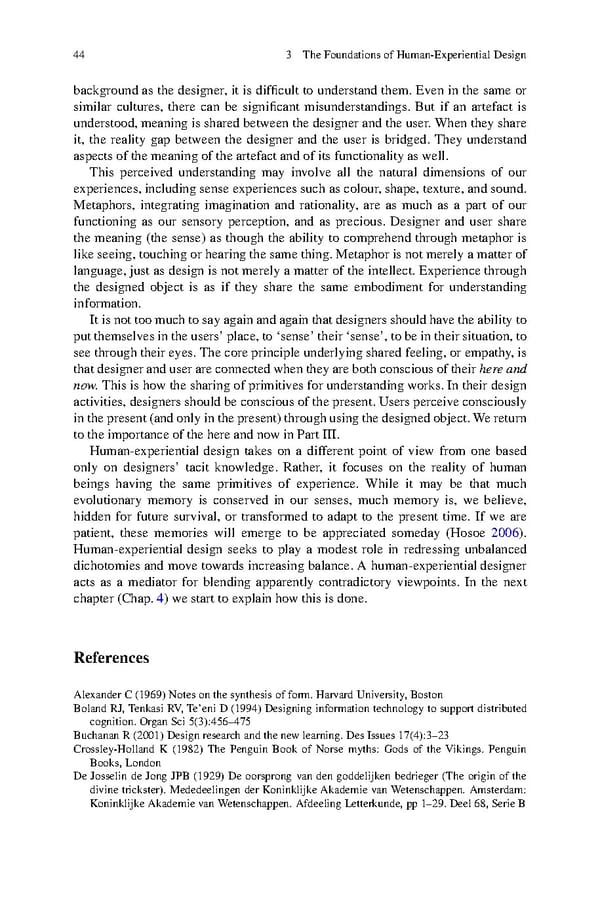 Human Experiential Design of Presence in Everyday - Page 53