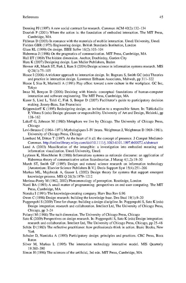 Human Experiential Design of Presence in Everyday - Page 54