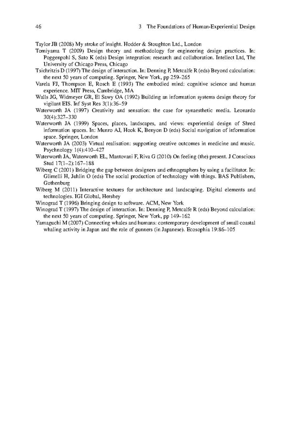 Human Experiential Design of Presence in Everyday - Page 55