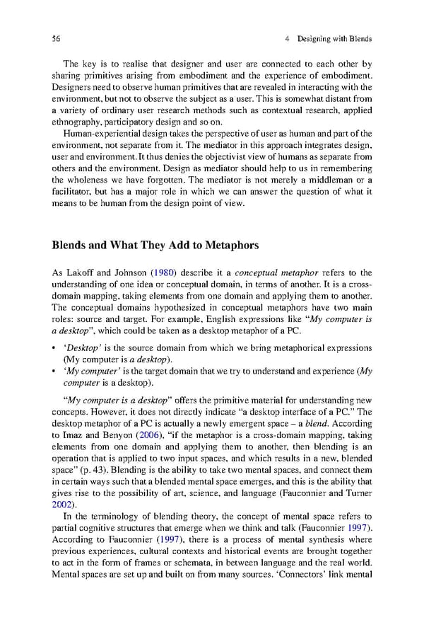 Human Experiential Design of Presence in Everyday - Page 65