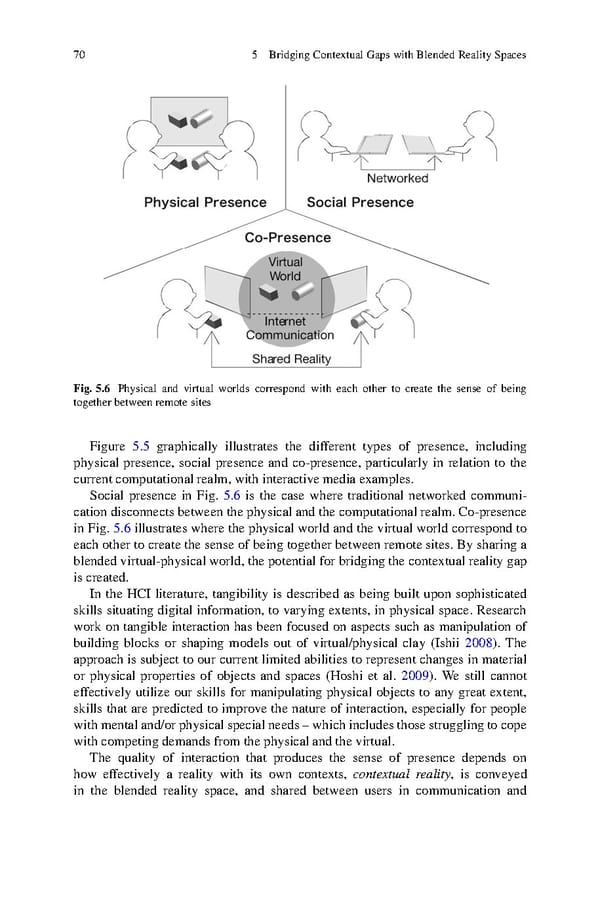 Human Experiential Design of Presence in Everyday - Page 78