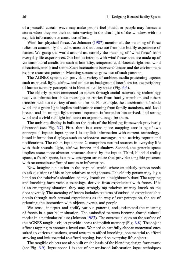 Human Experiential Design of Presence in Everyday - Page 93