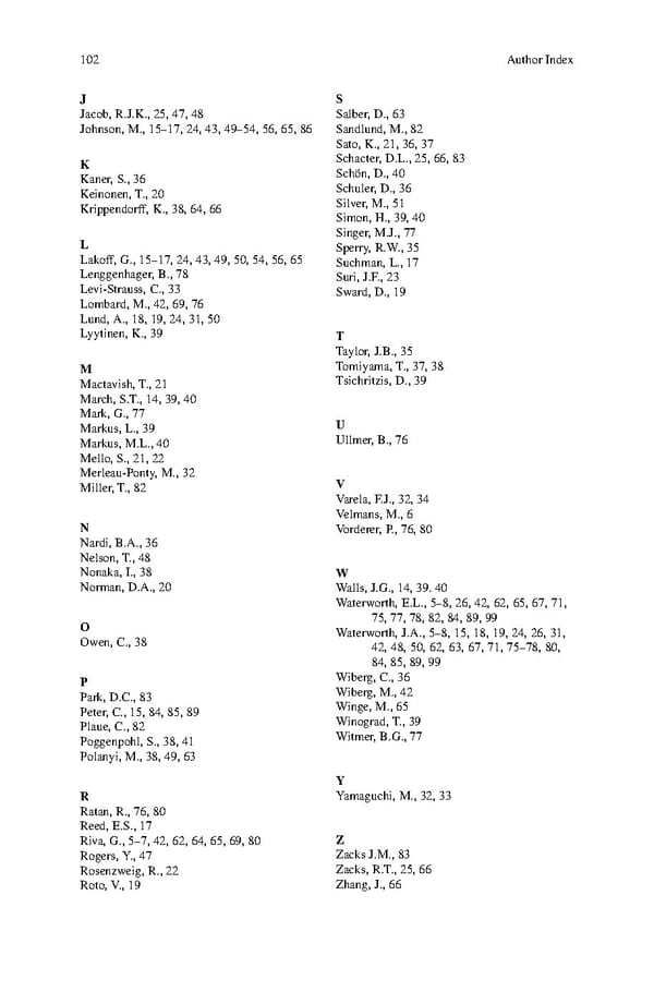 Human Experiential Design of Presence in Everyday - Page 108