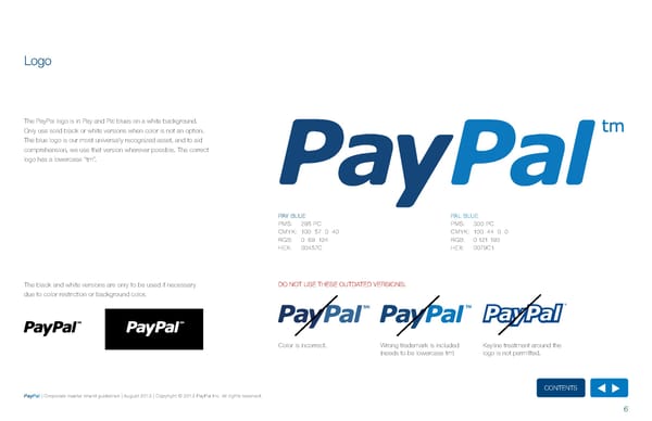 PayPal Brand Book - Page 10