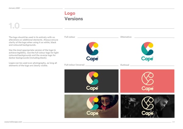 Cape Brand Book - Page 4