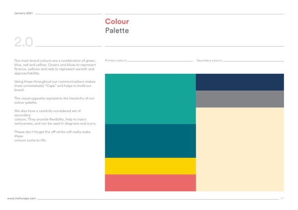 Cape Brand Book - Page 7