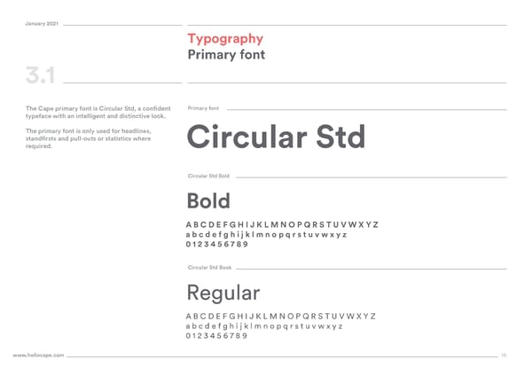 Cape Brand Book - Page 10