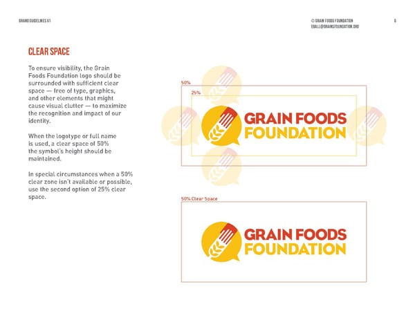 Grain Foods Foundation Brand Book - Page 6