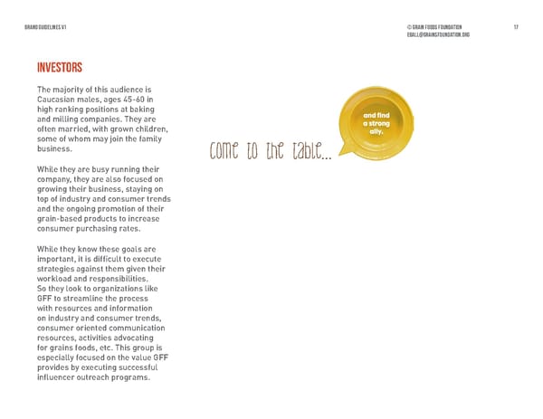 Grain Foods Foundation Brand Book - Page 17