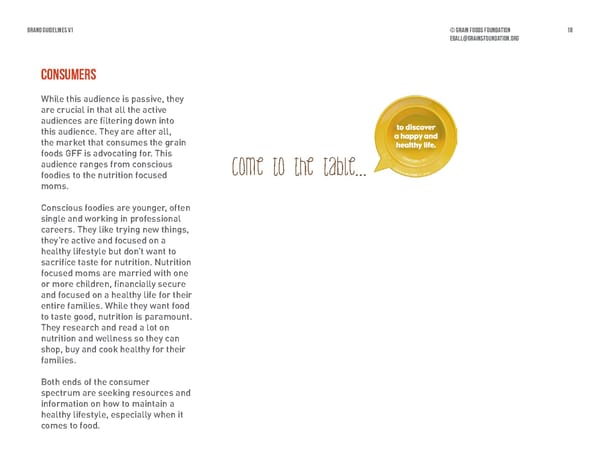 Grain Foods Foundation Brand Book - Page 18