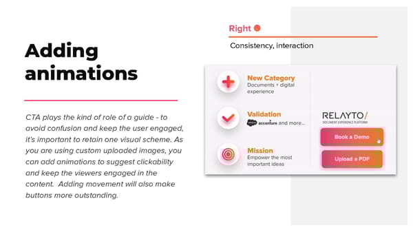RELAYTO/ Call-to-Action Best Practices - Page 8