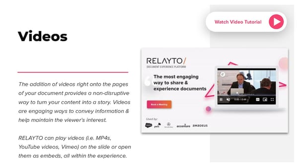 RELAYTO/ Media Best Practices - Page 5