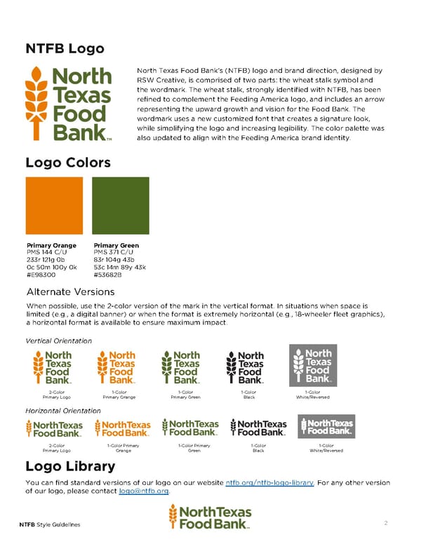 North Texas Food Bank - Page 2