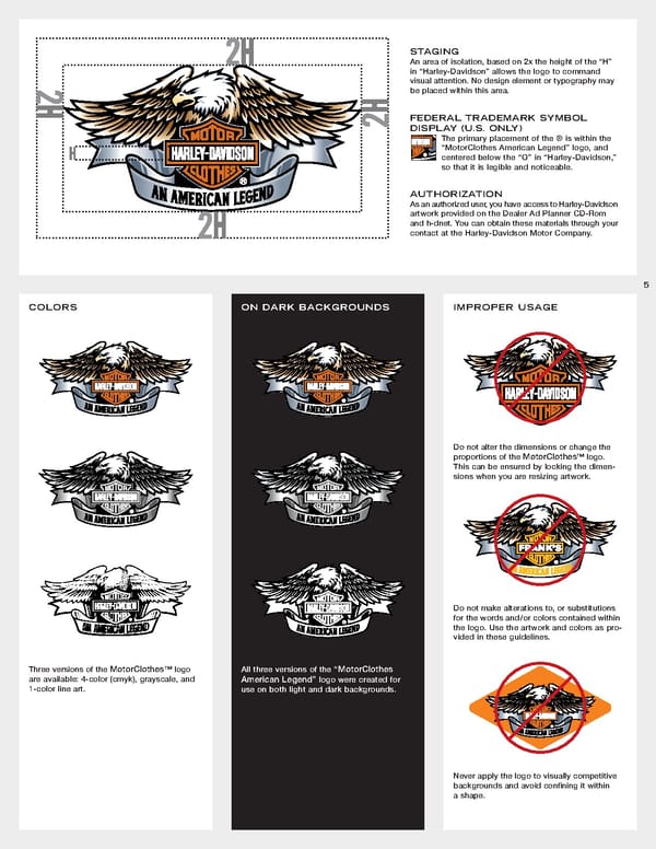 Harley-Davidson Brand Book - Page 5