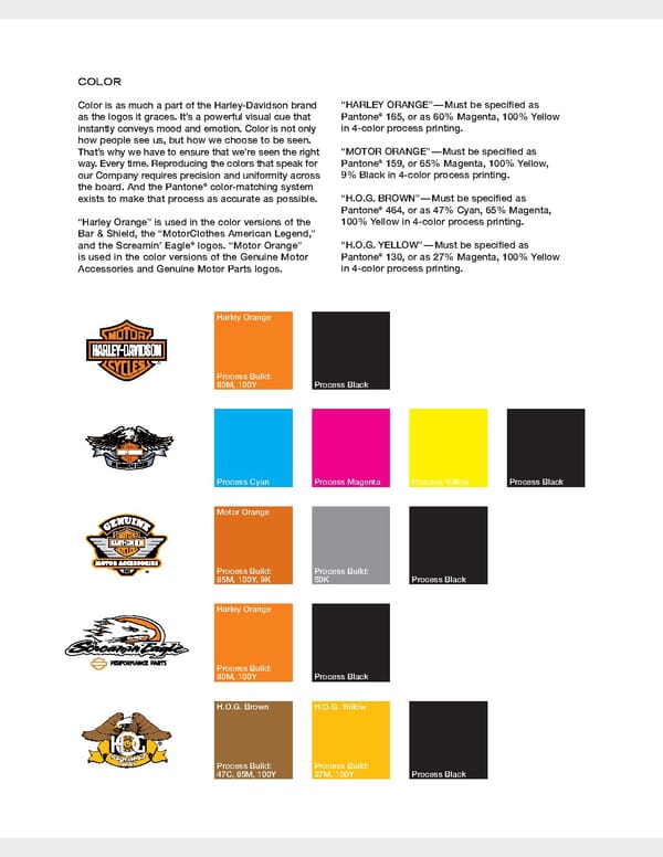 Harley-Davidson Brand Book - Page 8