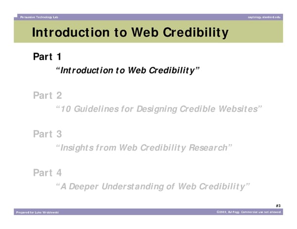 What Makes a Website Credible? - Page 3