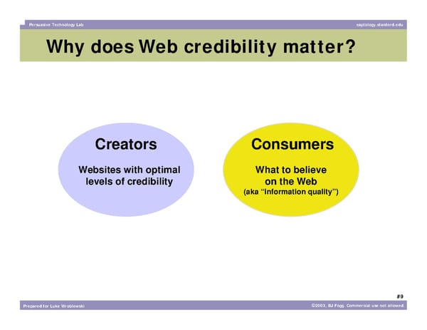 What Makes a Website Credible? - Page 9