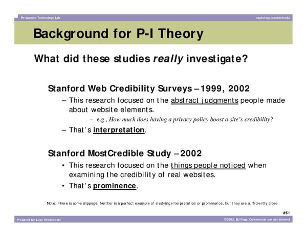 What Makes a Website Credible? - Page 51