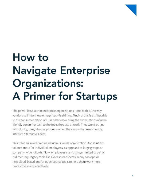 Guide to Breaking into the Enterprise Market - Page 4